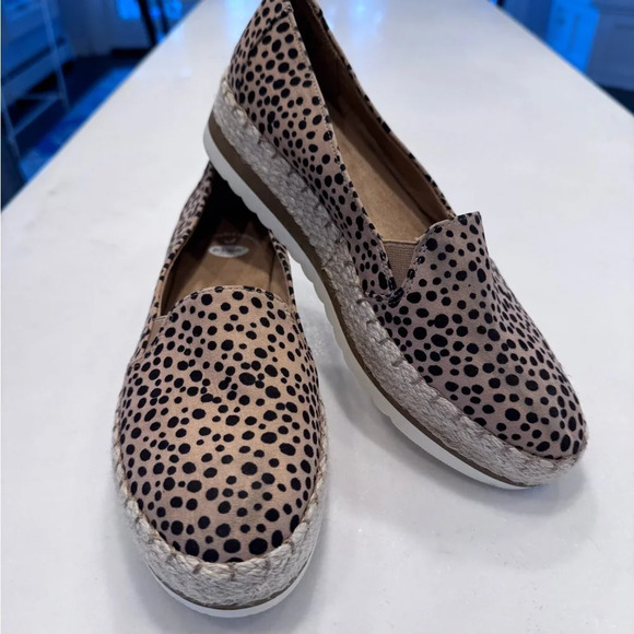NEW! Dr Scholl’s Slip On Women’s shoes. Animal Print Woven, Flats Size 8.5 M - Picture 11 of 11